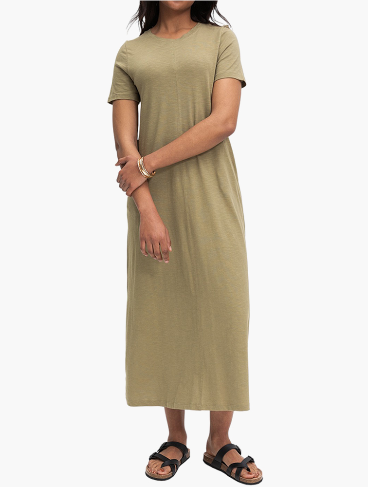 Khaki Women's Dress S283 main image 1
